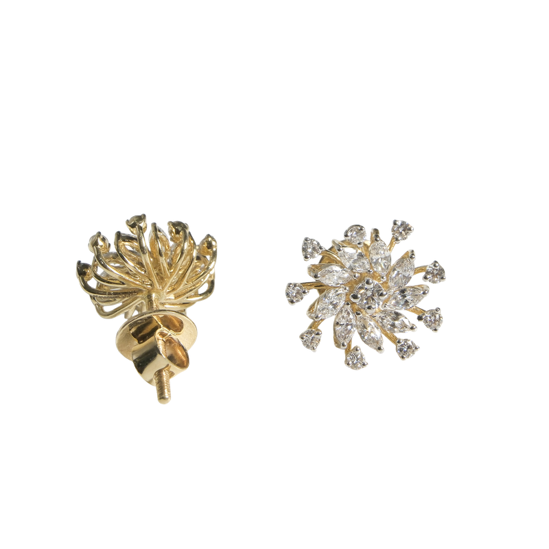 Marquise Wildflower Earrings