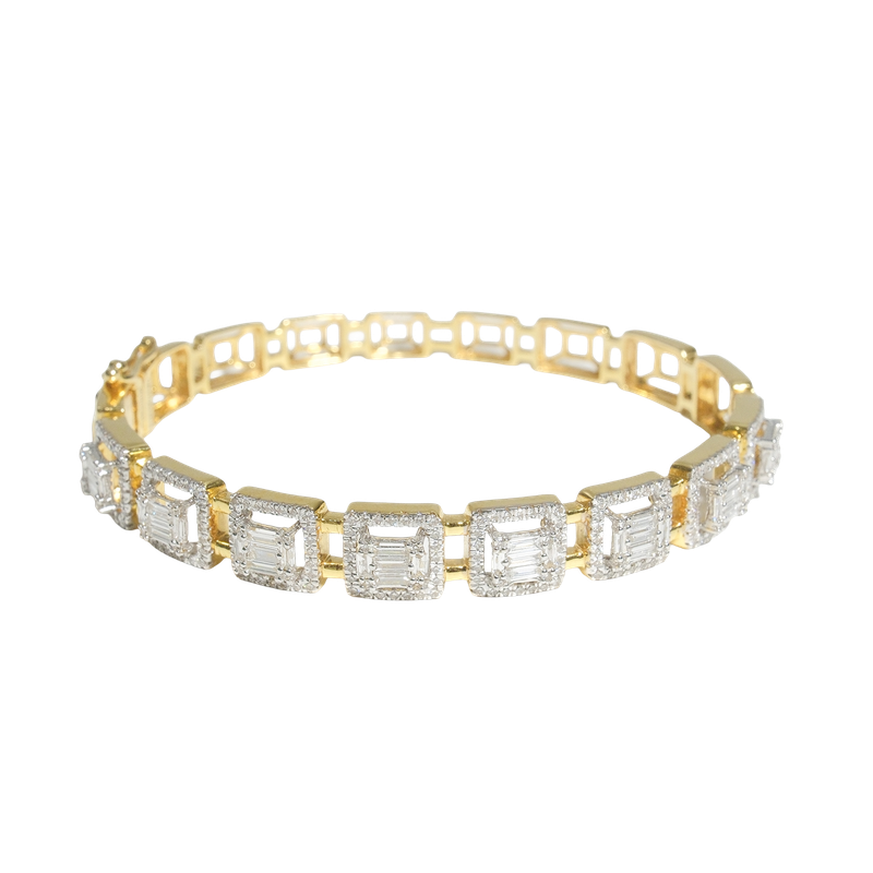 Stellar Baguette Bracelet — alternate view