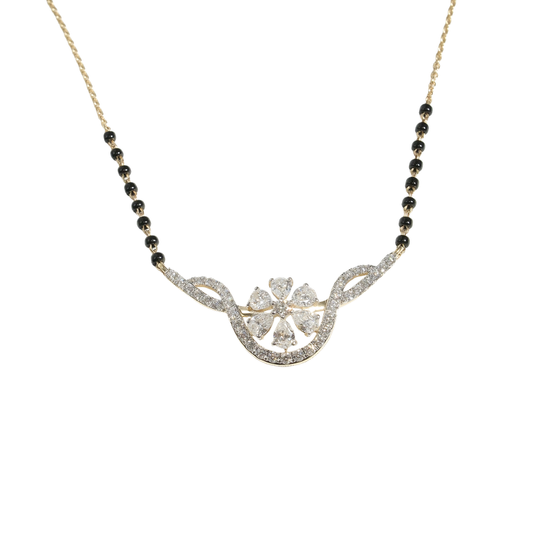 Aurelia Bloom Diamond Mangalsutra